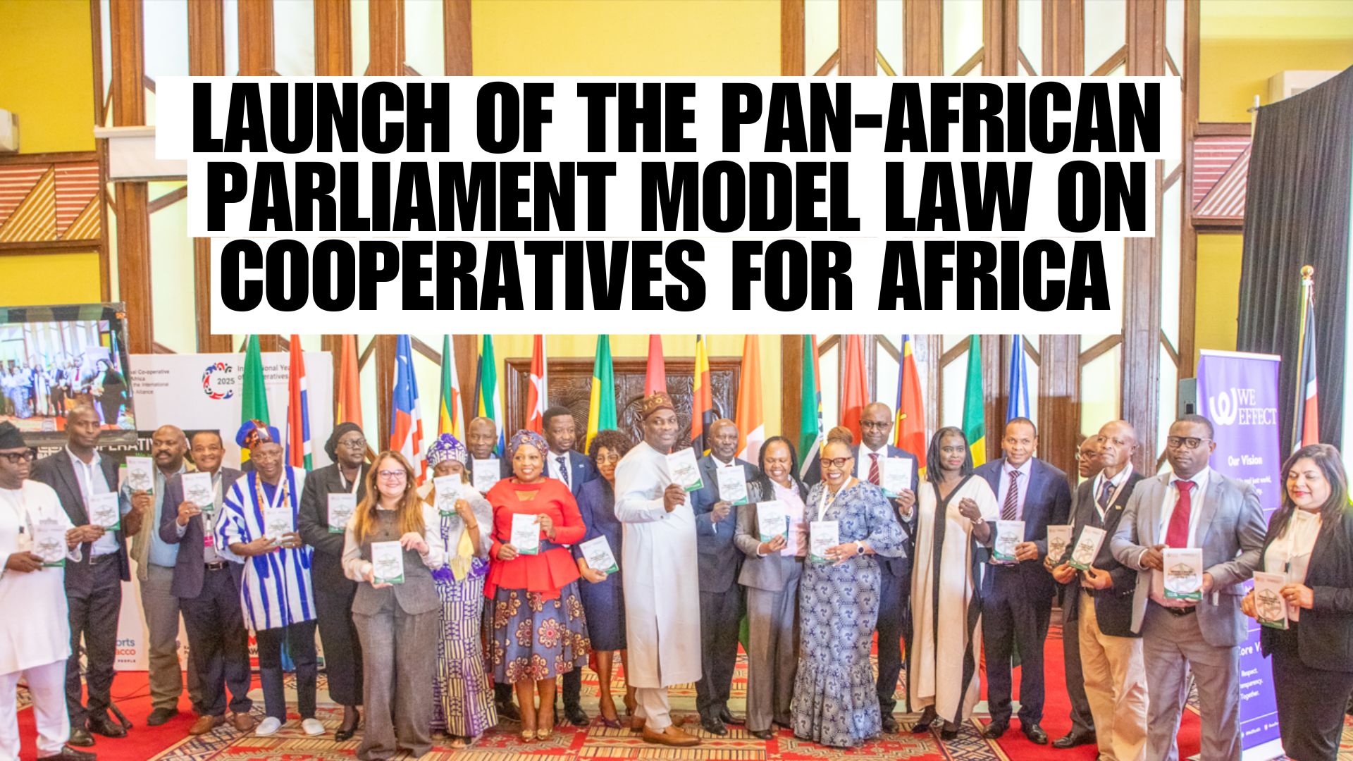 LAUNCH OF THE MODEL LAW ON COOPERATIVES FOR AFRICA 