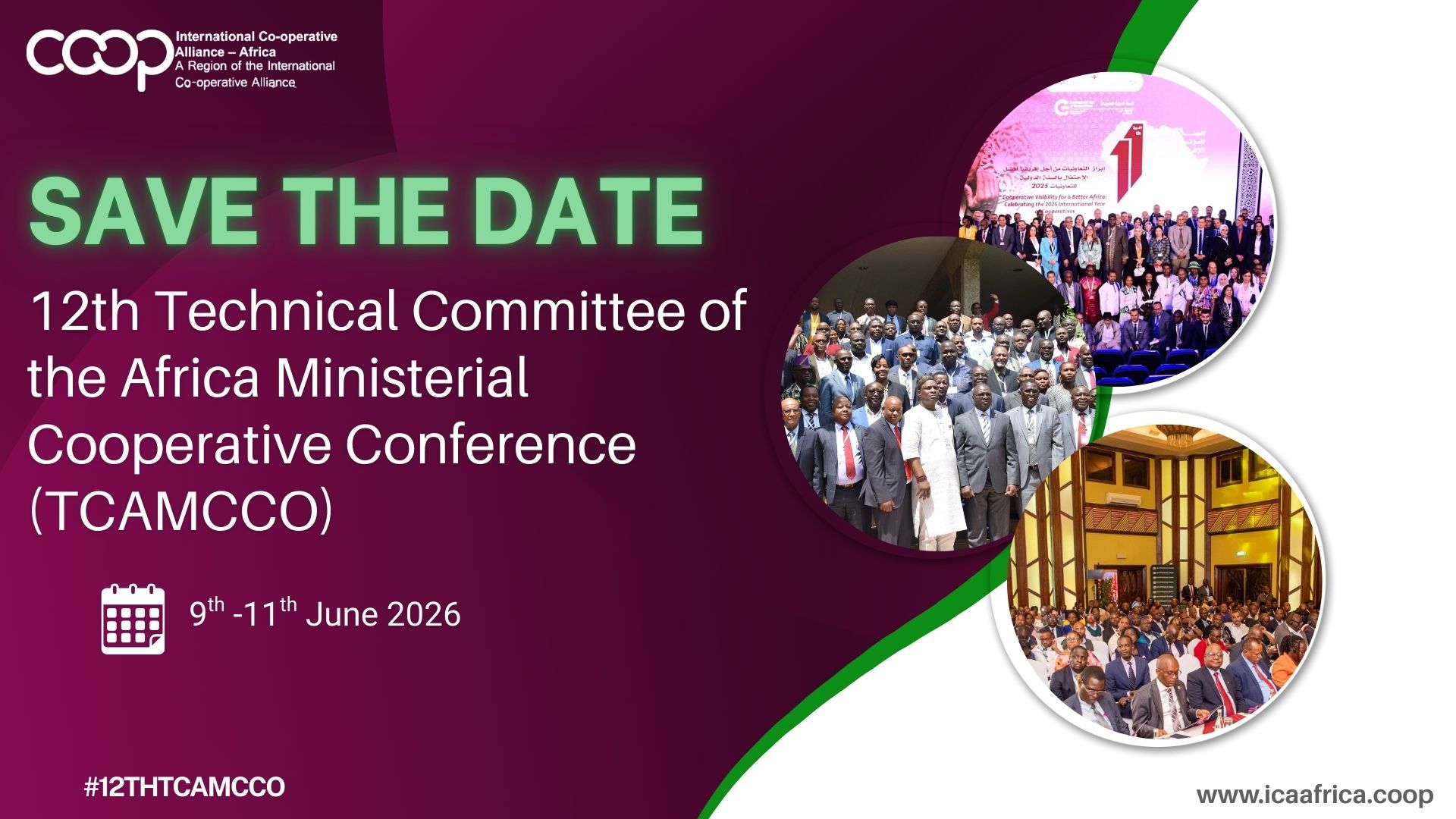 Save the Date:12TH TCAMCCO